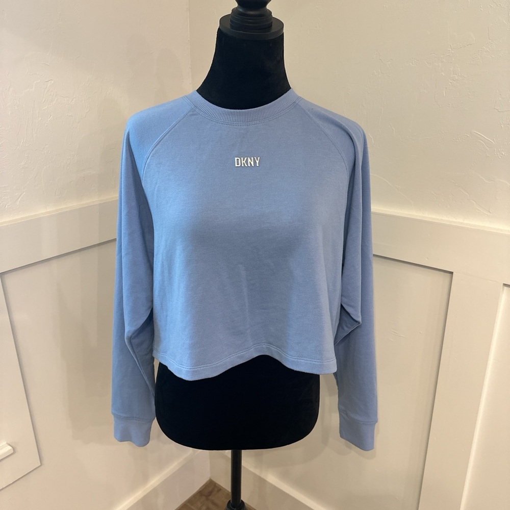 DKNY‎ Blue Crop Top